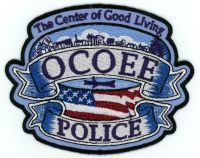 FLORIDA,OCOEE POLICE 1 MIRRORED